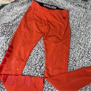 Nike reddish/pink leggings ✨